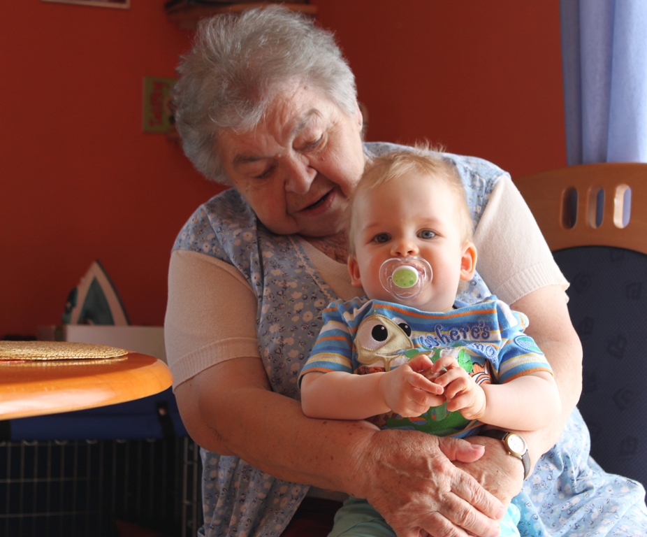 s prababičkou Bohunkou